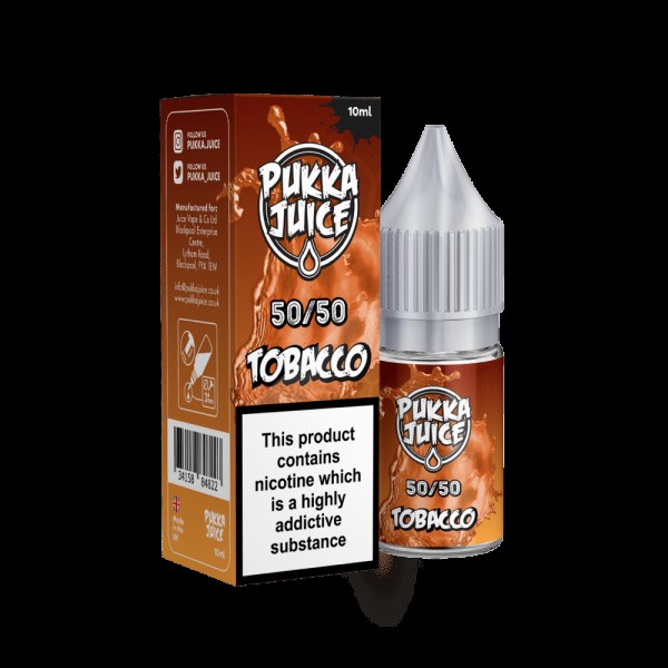 Pukka Juice Tobacco E-liquid 10ml