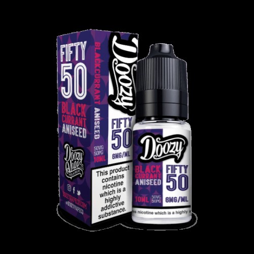 Doozy Fifty 50 Blackcurrant Aniseed E-liquid ...