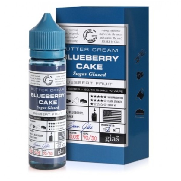 Glas Blueberry Cake Shortfill 50ml