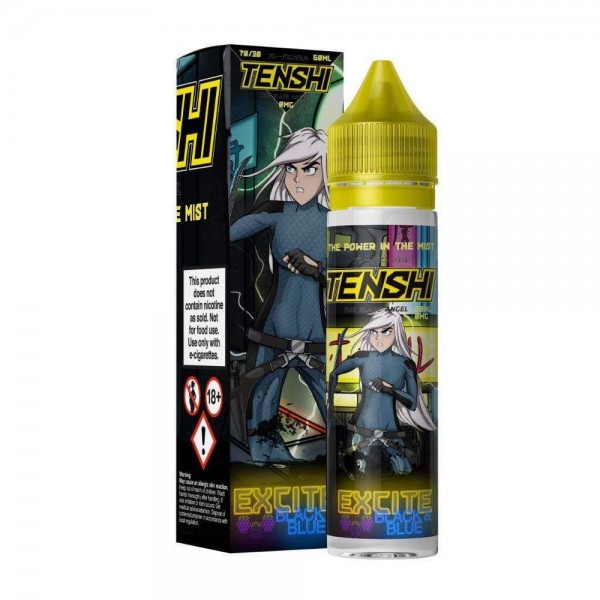 Tenshi Excite Black & Blue Shortfill 50ml