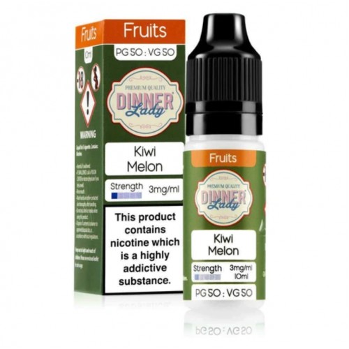 Dinner Lady Fruits 50/50 Kiwi Melon E-liquid ...