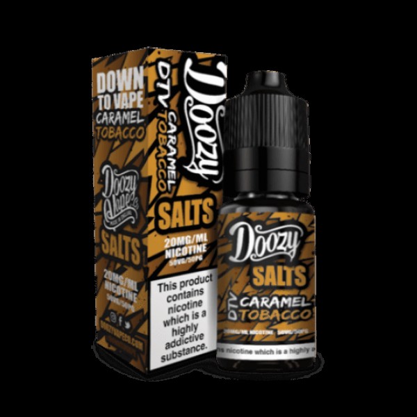 Doozy Salts Caramel Tobacco Nic Salt 10ml