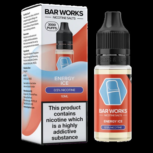 Bar Works Nic Salt E-liquid 10ml