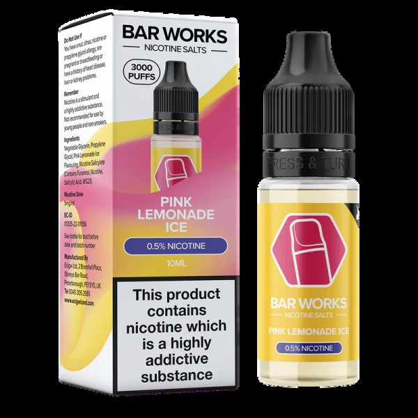 Bar Works Nic Salt E-liquid 10ml