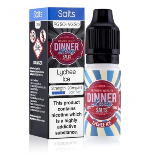 Dinner Lady Ice Lychee Ice Nic Salt 10ml