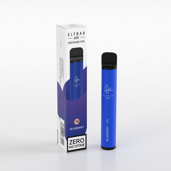 ELF BAR 600 Puffs Disposable Vape 0mg (Nicotine-Free)