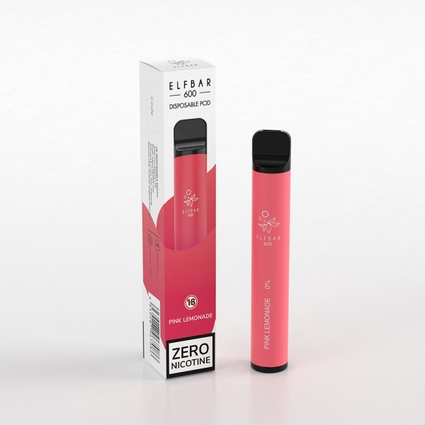 ELF BAR 600 Puffs Disposable Vape 0mg (Nicotine-Free)