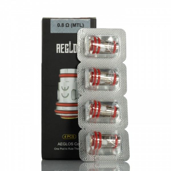 Uwell Aeglos Replacement Coils 4PCS-0.8ohm