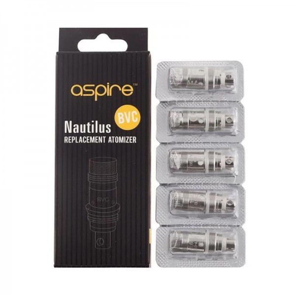 Aspire Nautilus BVC Replacement CoilS  5PCS