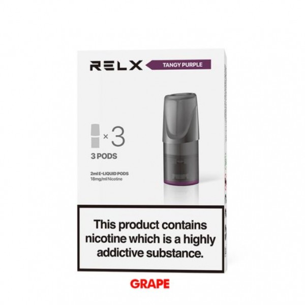 RELX Classic Pre-filled Pods 18mg 2ml 3PCS