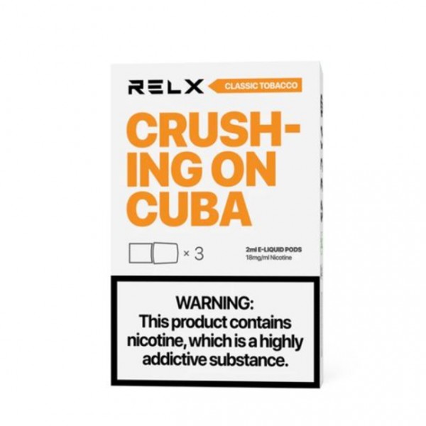 RELX Classic Pre-filled Pods 18mg 2ml 3PCS