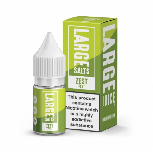 Large Juice Zest Pest Nic Salt 10ml