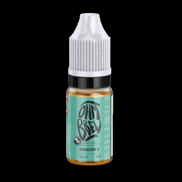 Ohm Brew Sensation X Nic Salt 10ml