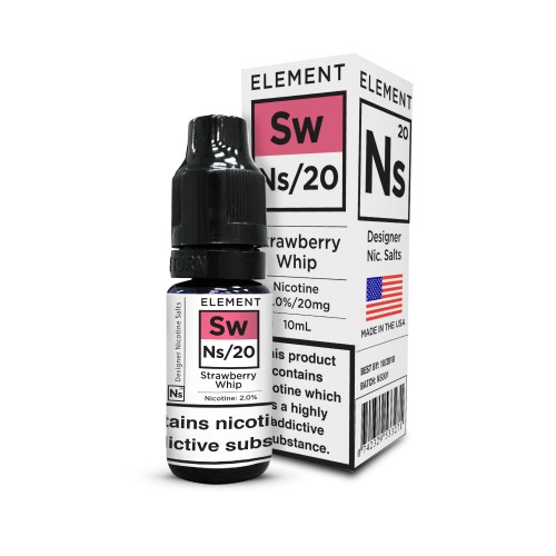 Element NS Strawberry Whip Nic Salt 10ml