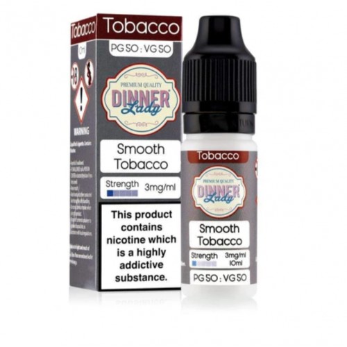 Dinner Lady Tobacco 50/50 Smooth Tobacco E-li...