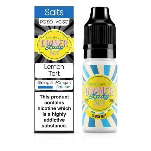 Dinner Lady Lemon Tart Nic Salt E-liquid 10ml