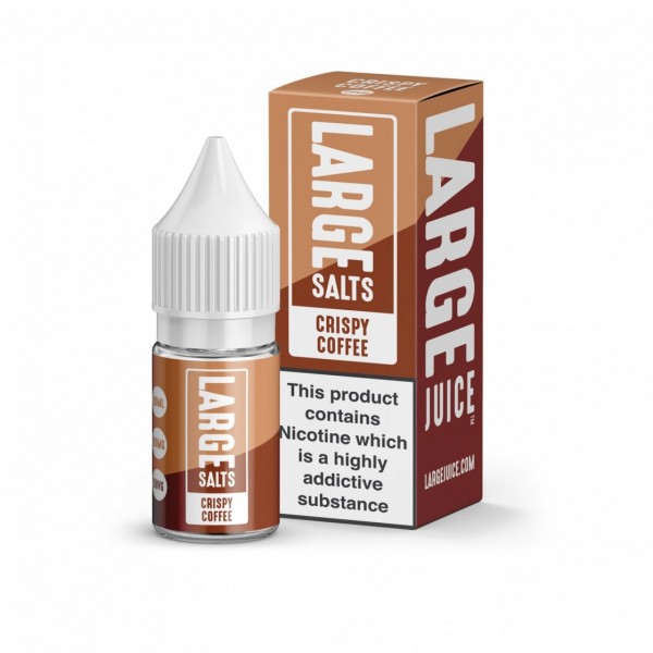 Large Juice Crispy Coffee Nic Salt 10ml