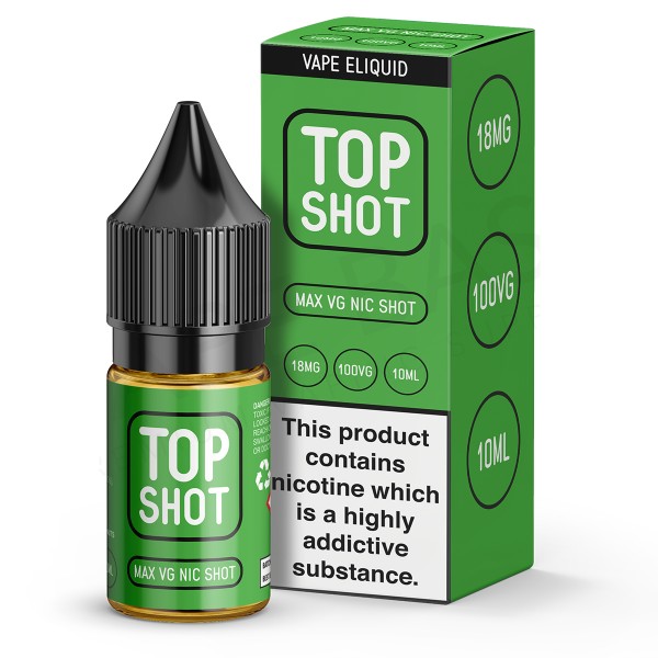 Top Shot Max VG Nic Shot 10ml