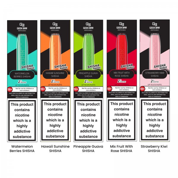 Geek Bar Shisha Disposable Vape