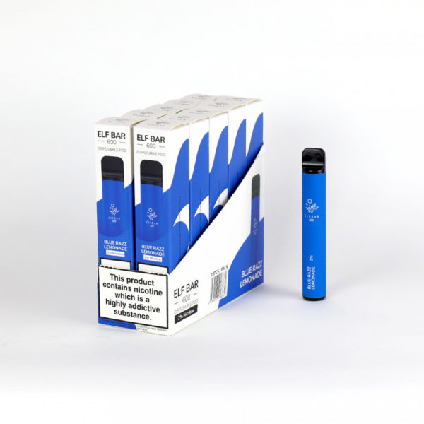 Elf Bar 600 Puffs Disposable Vape 10 PCS