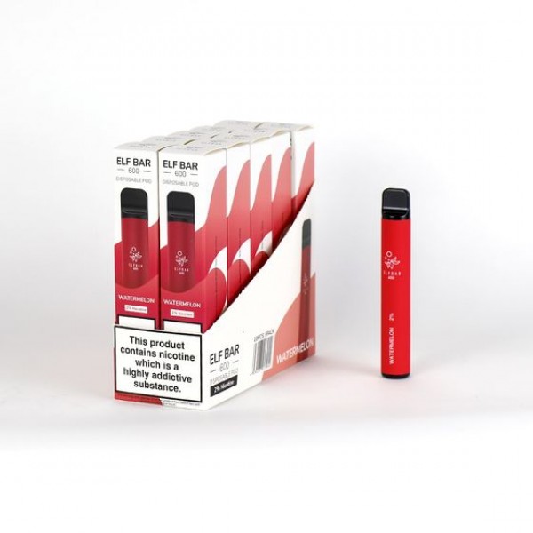 Elf Bar 600 Puffs Disposable Vape 10 PCS