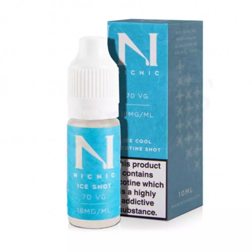 Nic Nic 70VG Ice Nic Shot 18mg 10ml